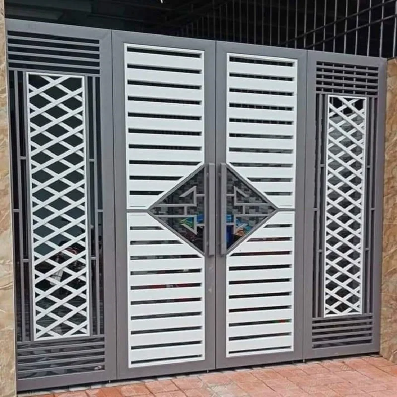 Cửa Cổng sắt hộp