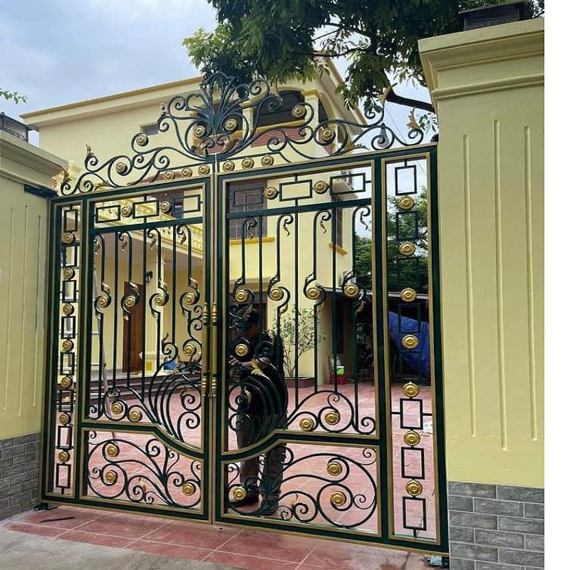 Cửa cổng sắt Mỹ thuật