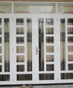 Cửa sắt hộp 4 cánh CS005