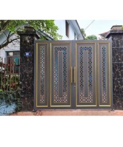 Cửa cổng sắt CNC CC027