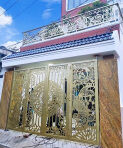Cửa cổng sắt CNC CC029