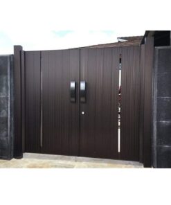 Cửa cổng sắt 2 cánh CC033