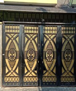 Cửa cổng sắt CNC CC030
