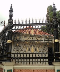 Hàng rào sắt mỹ nghệ HR007