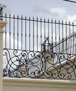 Hàng rào sắt mỹ nghệ HR009