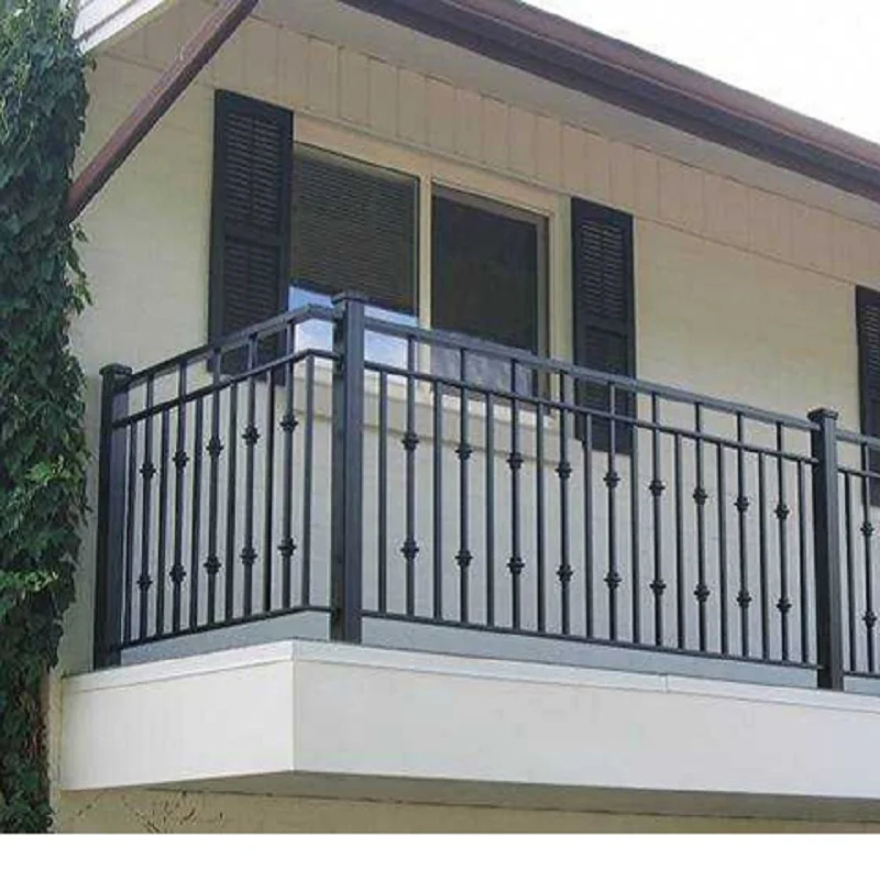 Lan can ban công sắt hộp LC001 - Ảnh 3