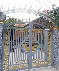 Cửa cổng 4 cánh CC014