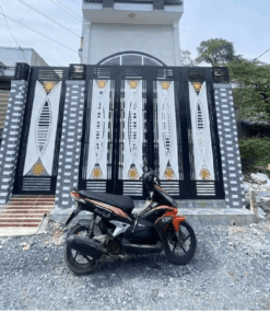 Cửa cổng sắt CNC CC036